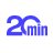 20 Minutes logo